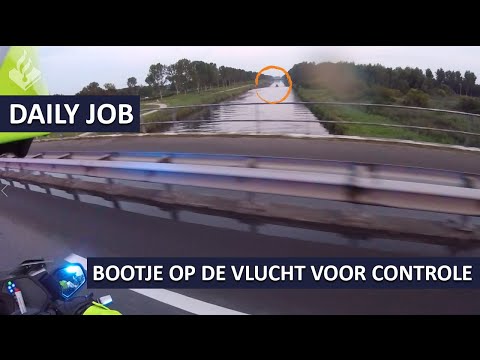 Politie Landelijke Eenheid | Daily job | Bootje op de vlucht voor controle | Dienst Infrastructuur