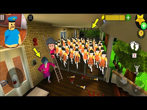 Squid Doll Army Takes Over Miss T’s House! 😱 Scary Teacher 3D
