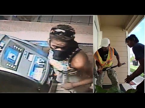 Burglaries using sledgehammers and explosives