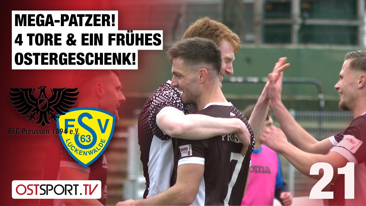 B Preussen Berlin vs FSV Luckenwalde Highlights