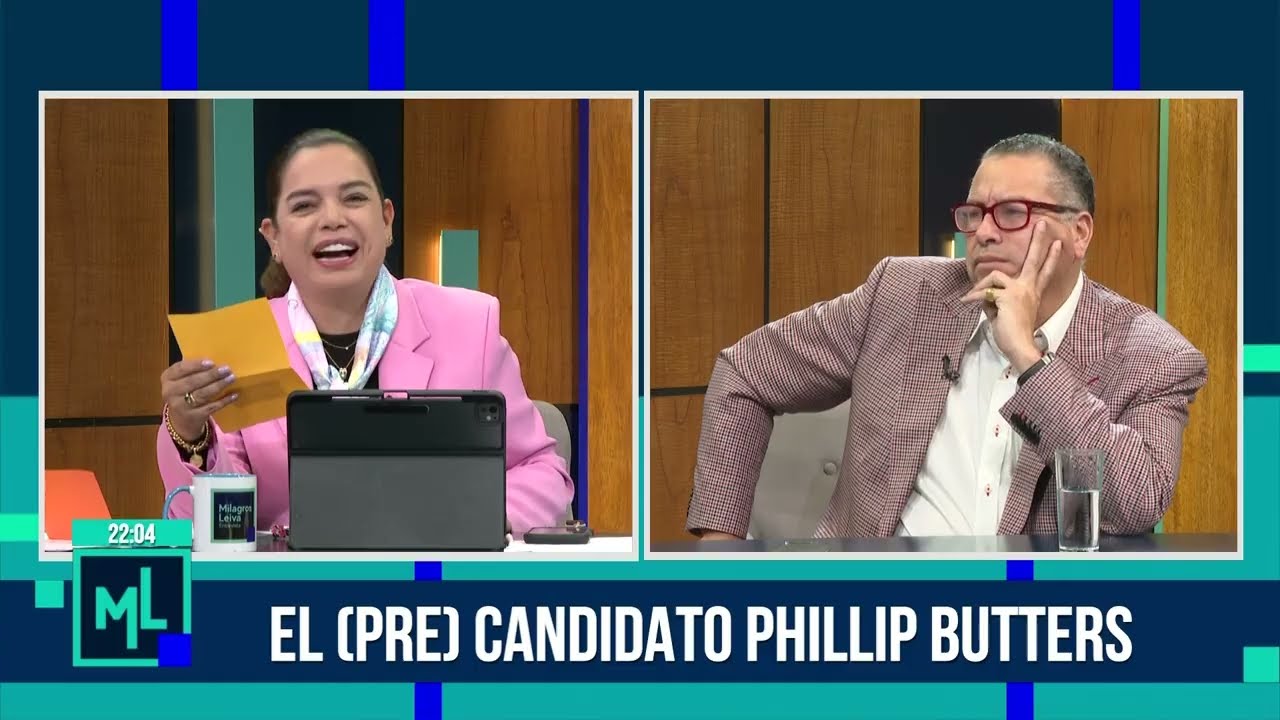 Milagros Leiva Entrevista - MAY 22 - 3/3- PHILLIP BUTTERS: "SI LOGRO SER PRESIDENTE SERÁ AD HONOREM"