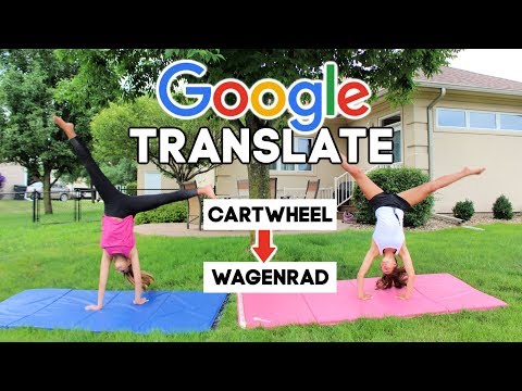 GOOGLE TRANSLATE GYMNASTICS CHALLENGE PART 2