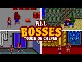 Double Dragon Todos Os Chefes All Bosses Final