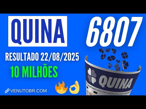 🍀 Resultado Quina 6807
