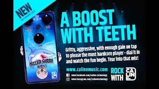 Video thumbnail for Caline G Series G013 Killer Shark Boost Pedal Demo by Caline Technology