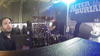Dan Carle - After The Burial | A Wolf Amongst Ravens live @ WithFullForce Festival 06/28/13