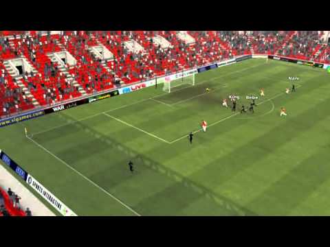 Slavia Prague vs Man Utd - Nani Goal 41 minutes