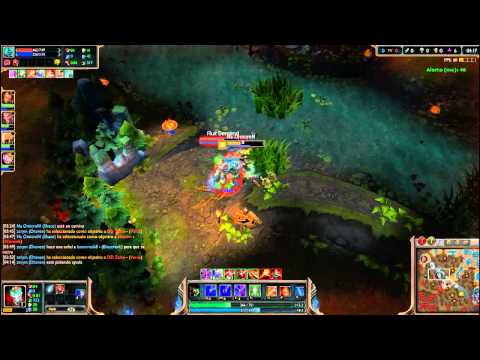 NICE 1 v 1 Shaco vs Hecarim!