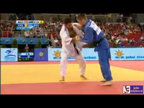 Judo 2013 European Championships Budapest: Nazaryan (ARM)  - van Gansbeke (BEL) [-66kg]