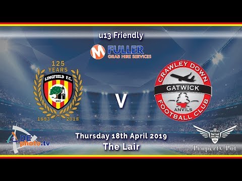 HIGHLIGHTS - Lingfield FC u13 v Crawley Down Gatwick u13 - Friendly - 18-04-2019
