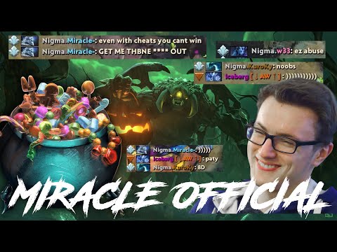 Miracle- Official - Diretide Cheats Abuse Miracle Trash Talk - Full game