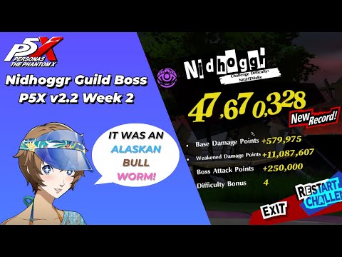 Nidhoggr Guild Boss Guide - Summer Closer A0 - NO CHORD | P5X Global v2.2