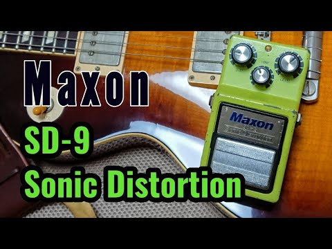 Maxon SD-9 Sonic Distortion (80's Vintage) demo