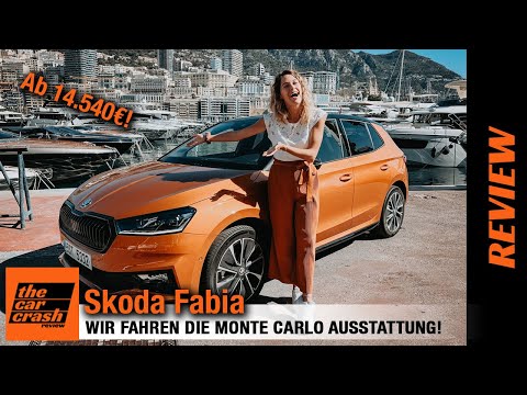 Skoda Fabia Monte Carlo (2022) Unser Fahrbericht mit dem Kleinwagen ab 14.540€! Review | Test | POV