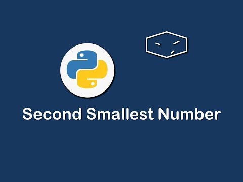 Learn second smallest number in python - Mind Luster