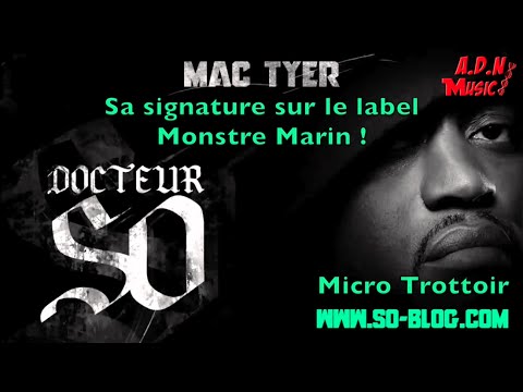 La signature de Mac Tyer sur le label de Maitre Gims - Le Music Off N°2 - @ADNMUSICTV