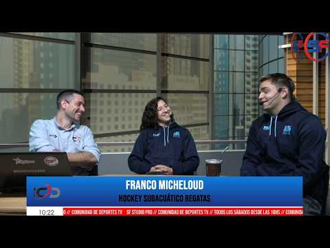 Josefina Burtnik y Franco Micheloud - Hockey Subacuático Regatas Santa Fe y Selección Argentina