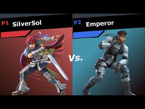 Blastoff SSBU - SilverSol (Roy) Vs. Emperor (Snake) Smash Ultimate