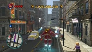 LEGO Marvel Super Heroes - Open World Free Roam - Chinatown Area (Lower East Side)
