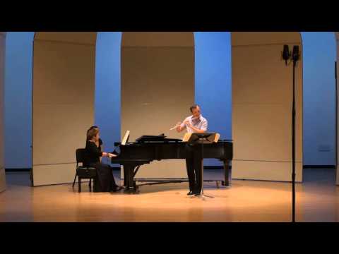 Charles Marie Widor - Suite Op  34 for Flute and Piano (IV.  Finale: Vivace)