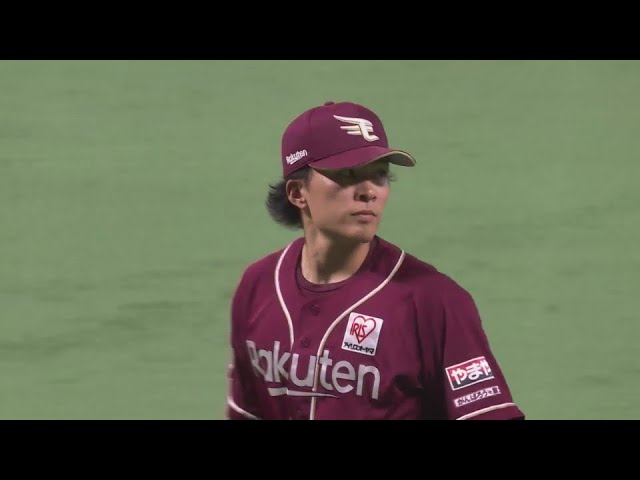 【6回裏】最後は空振り三振!! イーグルス・早川隆久 6回11奪三振1失点の好投で今季5勝目!!  2024年7月5日 福岡ソフトバンクホークス 対 東北楽天ゴールデンイーグルス