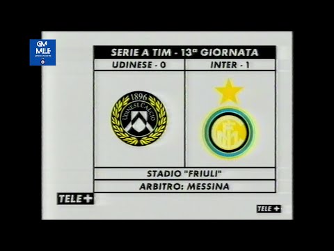 1998-99 (13^ - 13-12-1998) Udinese-INTER 0-1 [Ronaldo] Gol - Tele+