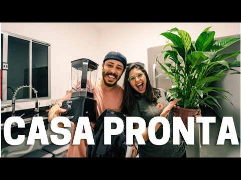 TOUR PELA CASA PRONTA, MOSTRAMOS TUDO