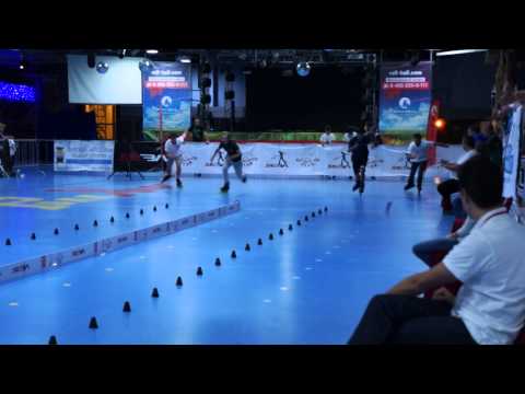 RCC 2015 /Co-final speed slalom men run 1/