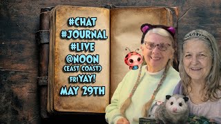 FriYAY! #Chat and #Journal with Ladybug Lala 🐞 and Possum Patty