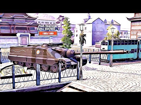 Wot Blitz - Foch 155 Mastery 6.9K Damage!