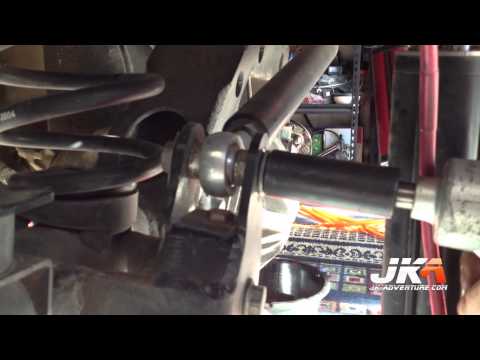 JK-Adventure: Dynatrac rear Trail Series Dana 60 installation