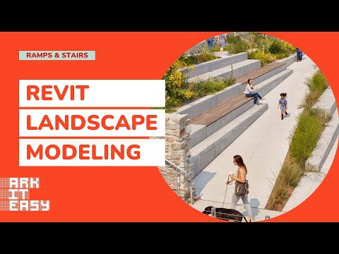 Revit Landscape Modeling - Ramps and Stairs