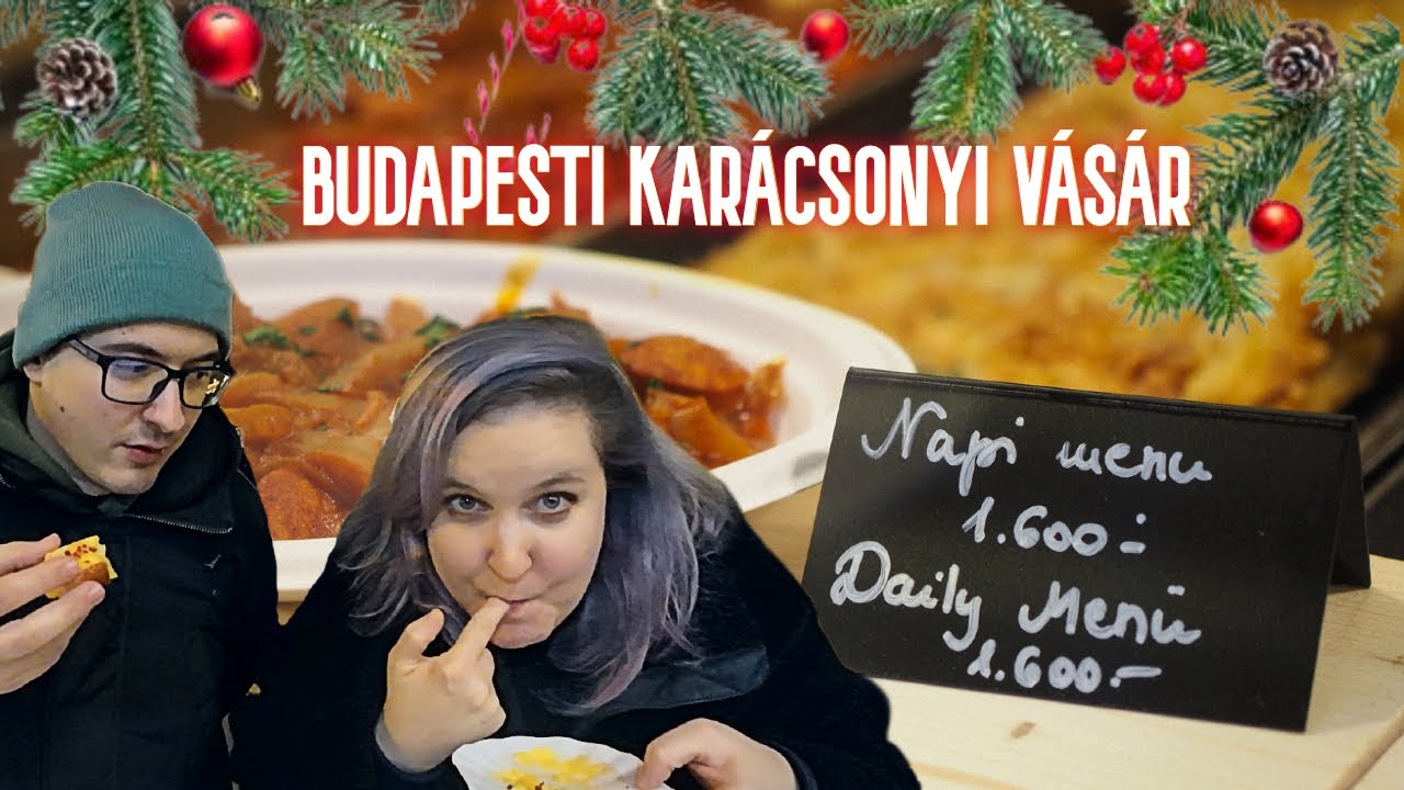 Belekóstoltunk a KARÁCSONYI VÁSÁRBA (2024) 🎄 @SallaiMark