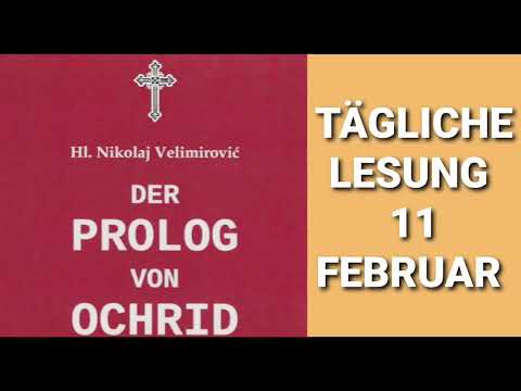 Der Prolog von Ohrid vom 11. (24.) Februar