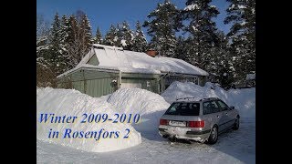 preview picture of video 'Winter 2009-2010 in Rosenfors 1.avi'