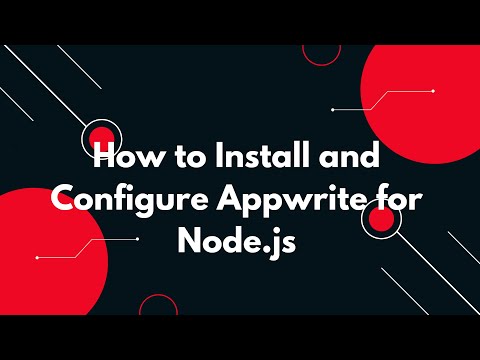 🚀 Setting Up Appwrite: How to Install and Configure Appwrite for Node.js Projects