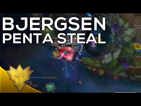 TSM Bjergsen & Hauntzer - The Penta Steal