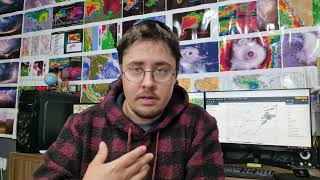 Frente fria avança provocando chuva e novos Temporais 🌪⛈️🌬.Confirmou o Alerta de Tornados 🌪