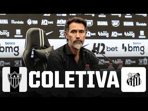 EDUARDO DOMÍNGUEZ AO VIVO: ENTREVISTA COLETIVA PÓS GALO x SANTOS ?️
