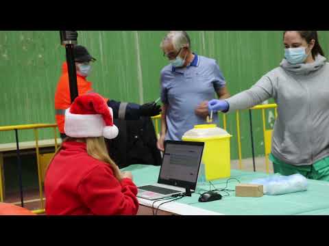 Maratoniana jornada de vacunación de refuerzo en Vitigudino para mayores de 60 años