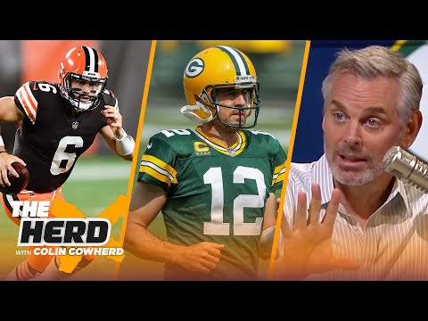 Aaron Rodgers on the evolution of the QB position, now or never for Baker — Colin | NFL | THE HERD