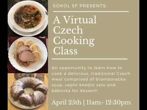 Sokol SF 3 Course Czech Meal Cooking Class