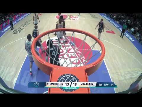 Tough Call 2: Hapoel Atsmon Holon vs JDA Bourgogne Dijon - Jump Ball Situation and Shot Clock