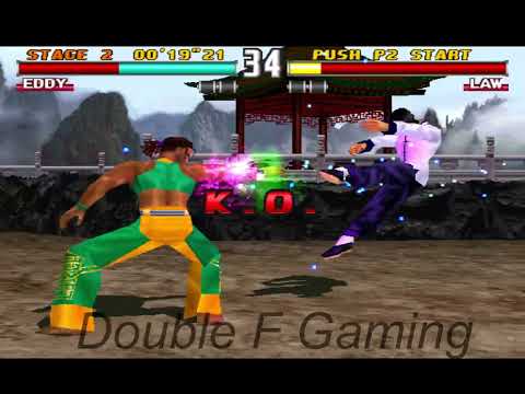 Eddy with Heihachi  Best Moves Gameplay - Tekken 3 (Arcade Version)