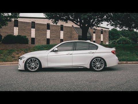 F30 gets BC Racing coilovers! slammed?