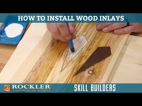 Installing a Simple Wood Inlay - Rockler Skill Builder