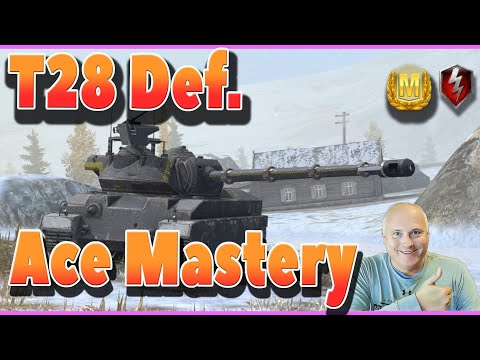 T28 Defender WOT Blitz FINALLY - Worst DPM TD at Tier 8 | Littlefinger on World of Tanks Blitz