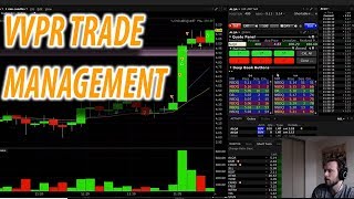 LIVE DAY TRADING VVPR with mediocre execution