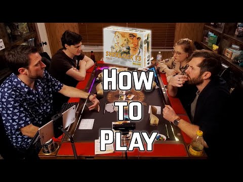 How To Play Sherlock 13 by Arcane Wonders - Board Games Live Teach