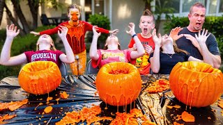 Pumpkin Carving Gone Wrong!!